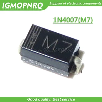 

1000 PCS 1N4007 M7 DO-214 1N4007 IN4007 SMD 1.0A 1000V RECTIFIERS New Original Free Shipping