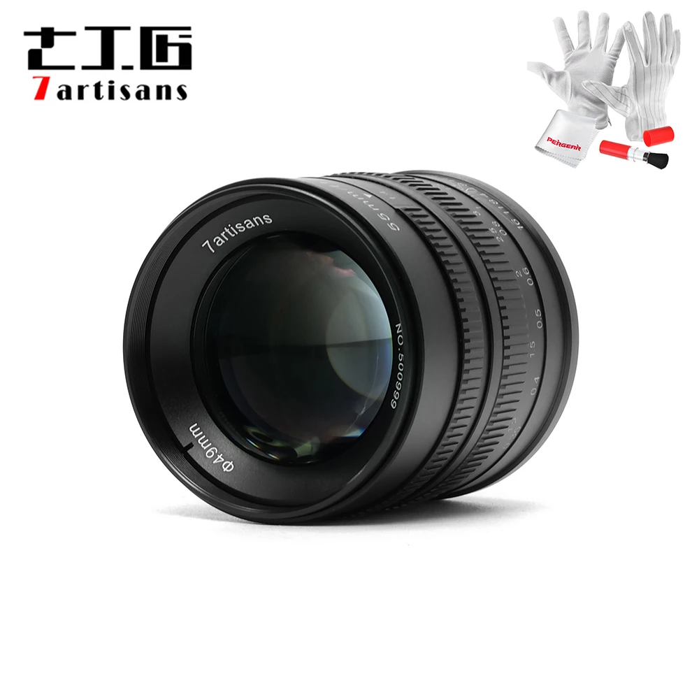 7artisans 55mm F1.4 Large Aperture Portrait Manual Focus Micro Camera Lens  Fit for Canon EOS M Mount E Mount Fuji FX Amount-in Camera Lens from  Consumer ...