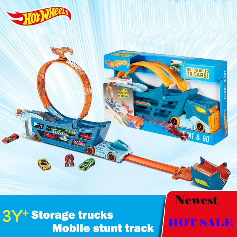 hot wheels track truck