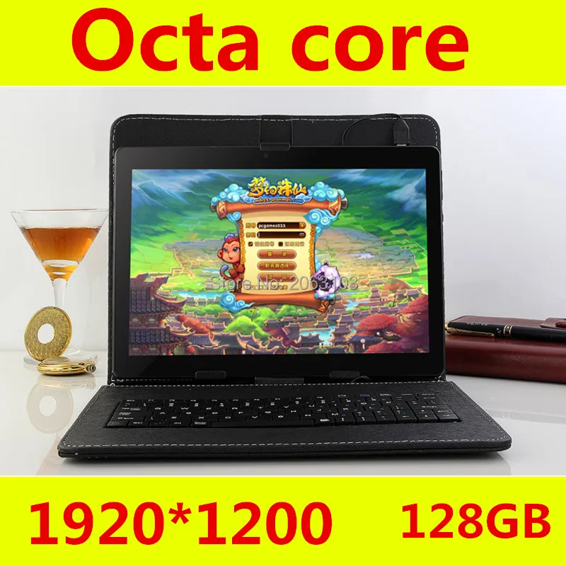  Tablet 10 inch Octa Core 4GB RAM 128GB ROM Android 7.0 10 inch tablet PC 1920*1200 IPS Dual Cameras