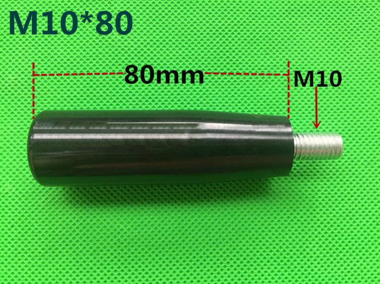 Milling Machine Screw On M10 Male Thread Revolving Handle Hand Grip K