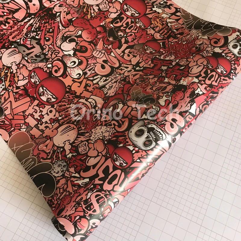 Sticker Bomb Vinyl Film Wrap-5