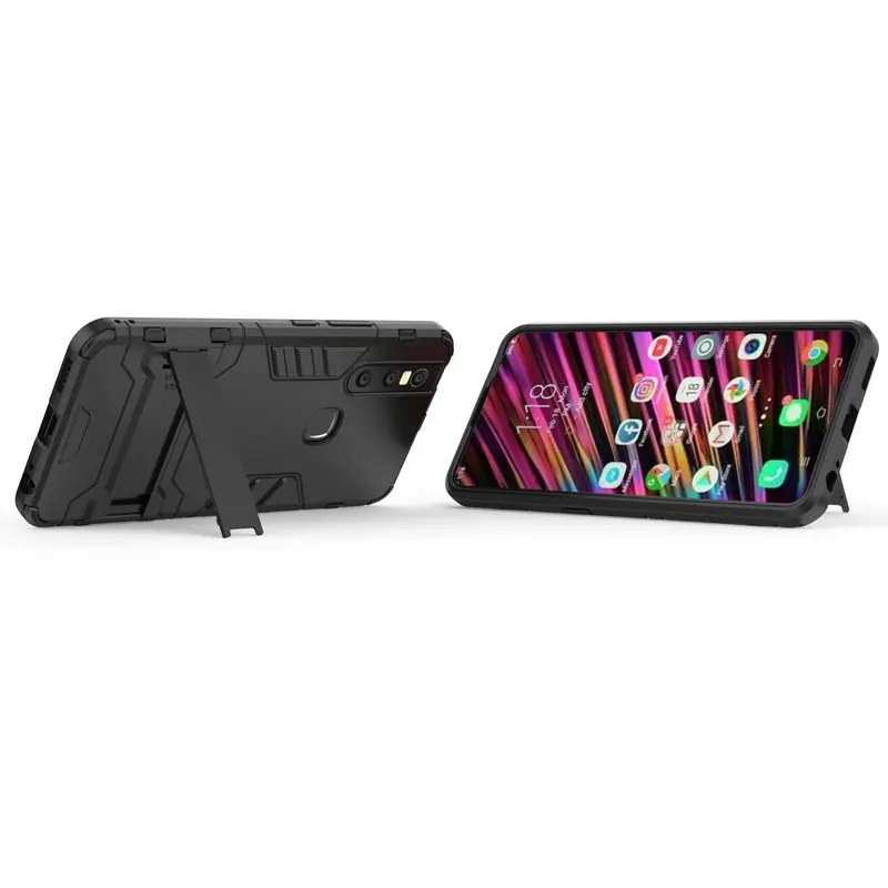For vivo V15 3D Combo Armor Case for vivo V15 for vivo V15 Pro Shockproof Phone Back cover Case Fundas Coque Etui>