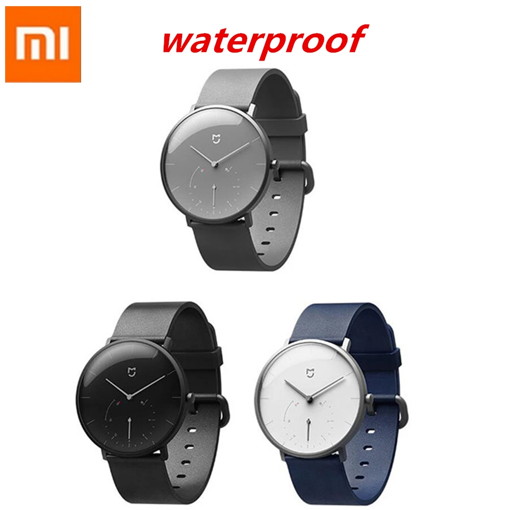 Xiao mi Цзя Смарт кварцевые часы BT IP67 Водонепроницаемый шагомер Smartband Bluetooth 4 0 Smartwatch