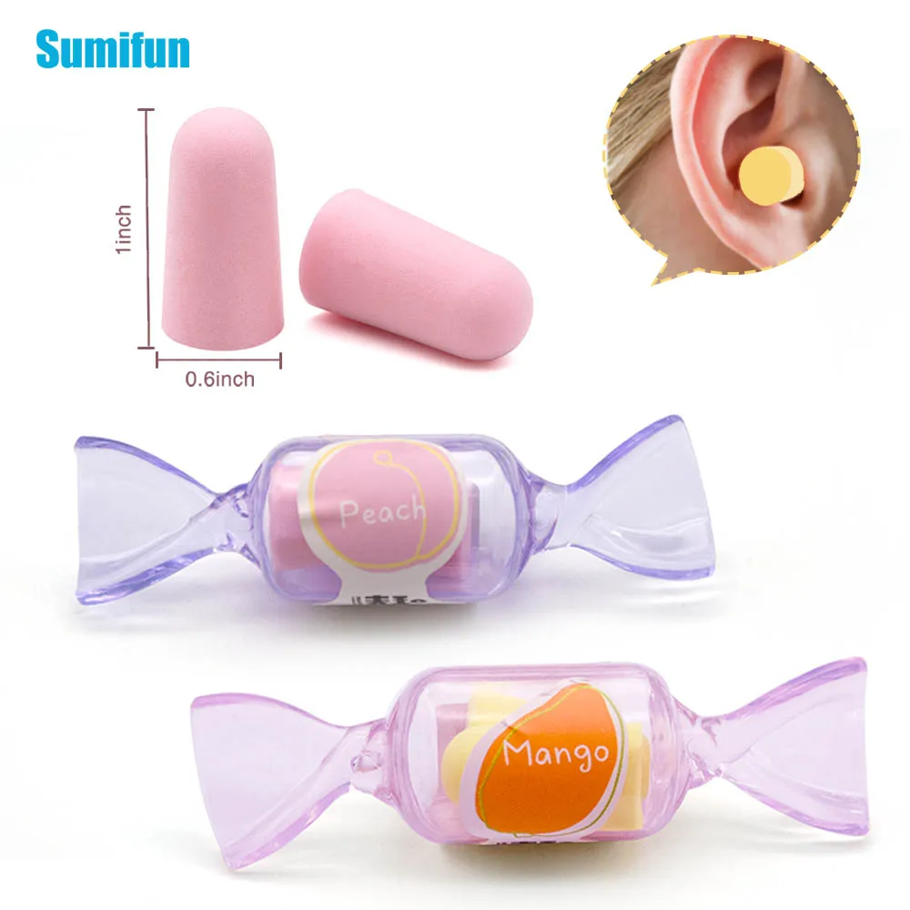 

4pcs Upgraded Version Soft Foam EarPlug For Sleep Noise Reduction For Anti-Interferen Noise Insulation Prevention Earplugs D1747