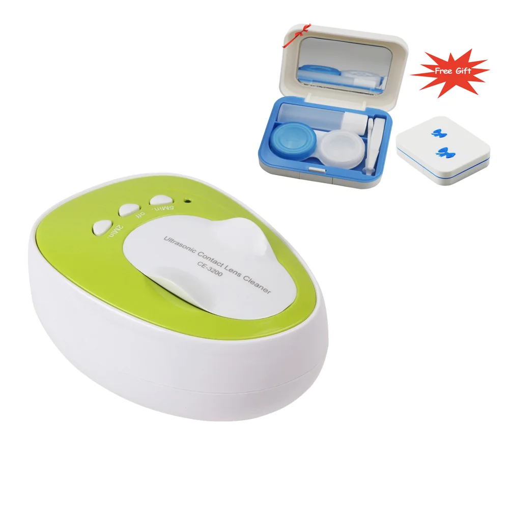 Limplus 4ml Mini Contact Lens Ultrasonic Cleaner 7W 46KHz Cleaning