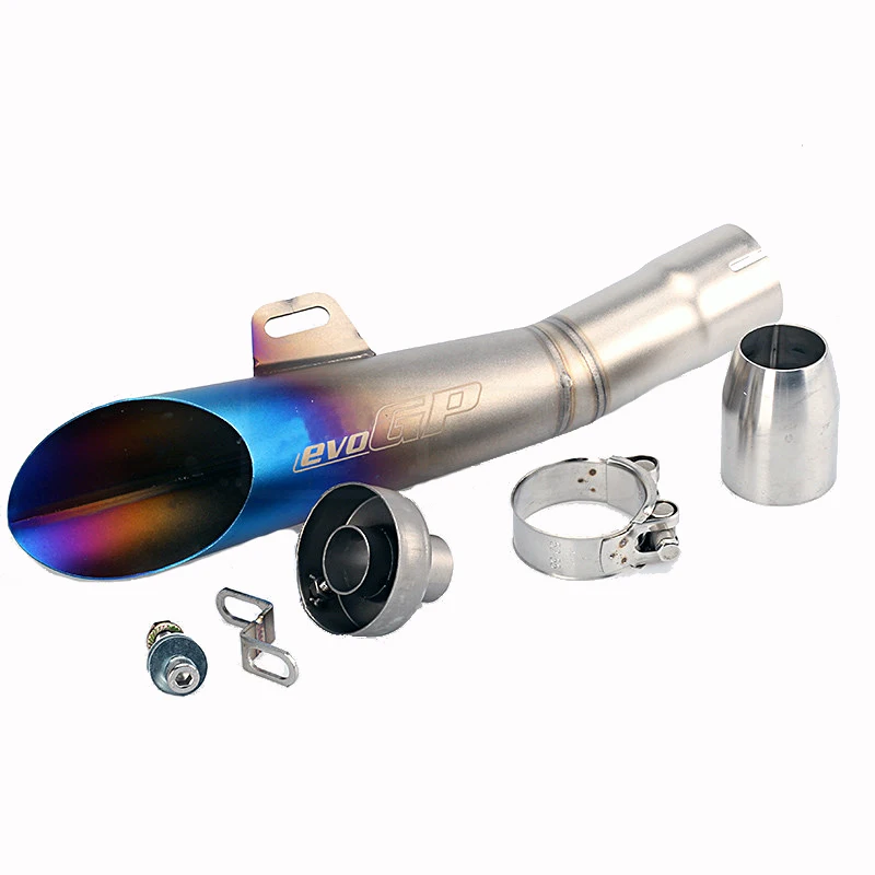 Universal de la motocicleta motocross Scooter tubo de Escape Moto GP de Escape silenciador ATV accesorio para KTM Z750 R1 R6 MT03 MT07 Slip-on