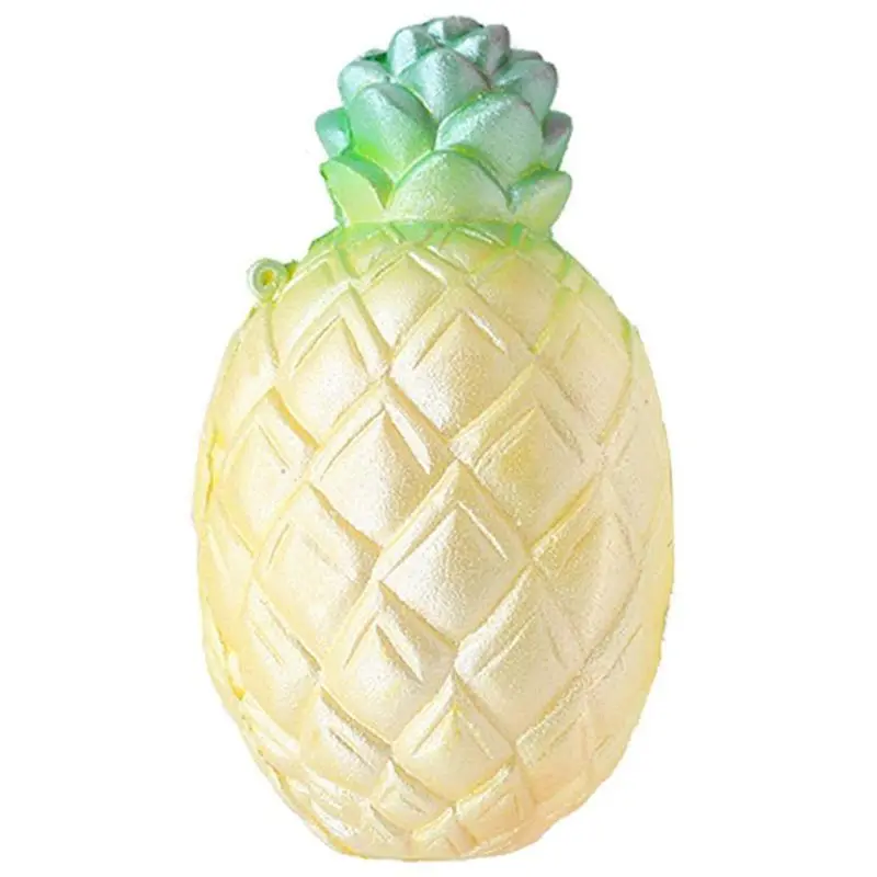 

Stress Reliever Toys Halloween Squishy Toy Pineapple Decompression Slow Rising Cream Scented Squeeze Fruit (Yellow)