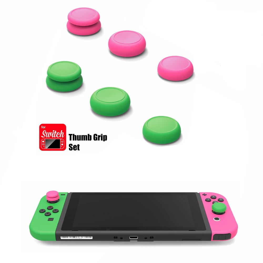 Набор ручек Skull & Co 6 в 1 для джойстика крышка контроллера Nintendo Switch Joy Con|skull co|cover forcover