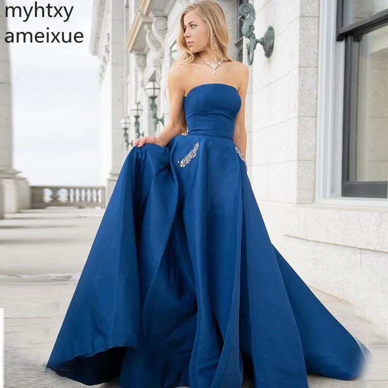 plus size formal dress with pockets