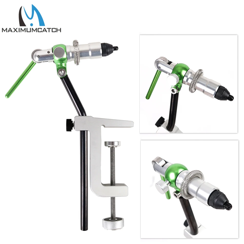 Maximumcatch Maxcatch TVC Fly Tying Vise Rotary Anodized Aluminum