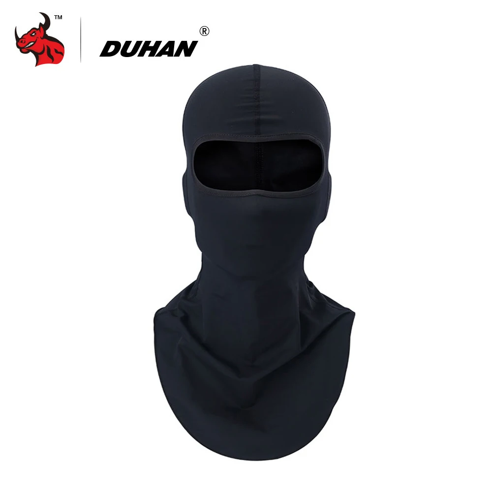 

HEROBIKER Motorcycle Face Mask Balaclava Motorcycle Dust Mask Summer Breathable Moto Mask Moto Helmet Bandana Hood Black