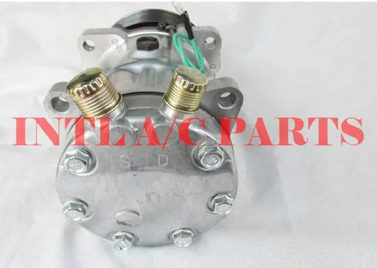 SANDEN 8035 S8035 03129547 3129547 7H15 7S15 709 SD709 SD7H15 auto ac compressor for CASE truck 10pk (3)