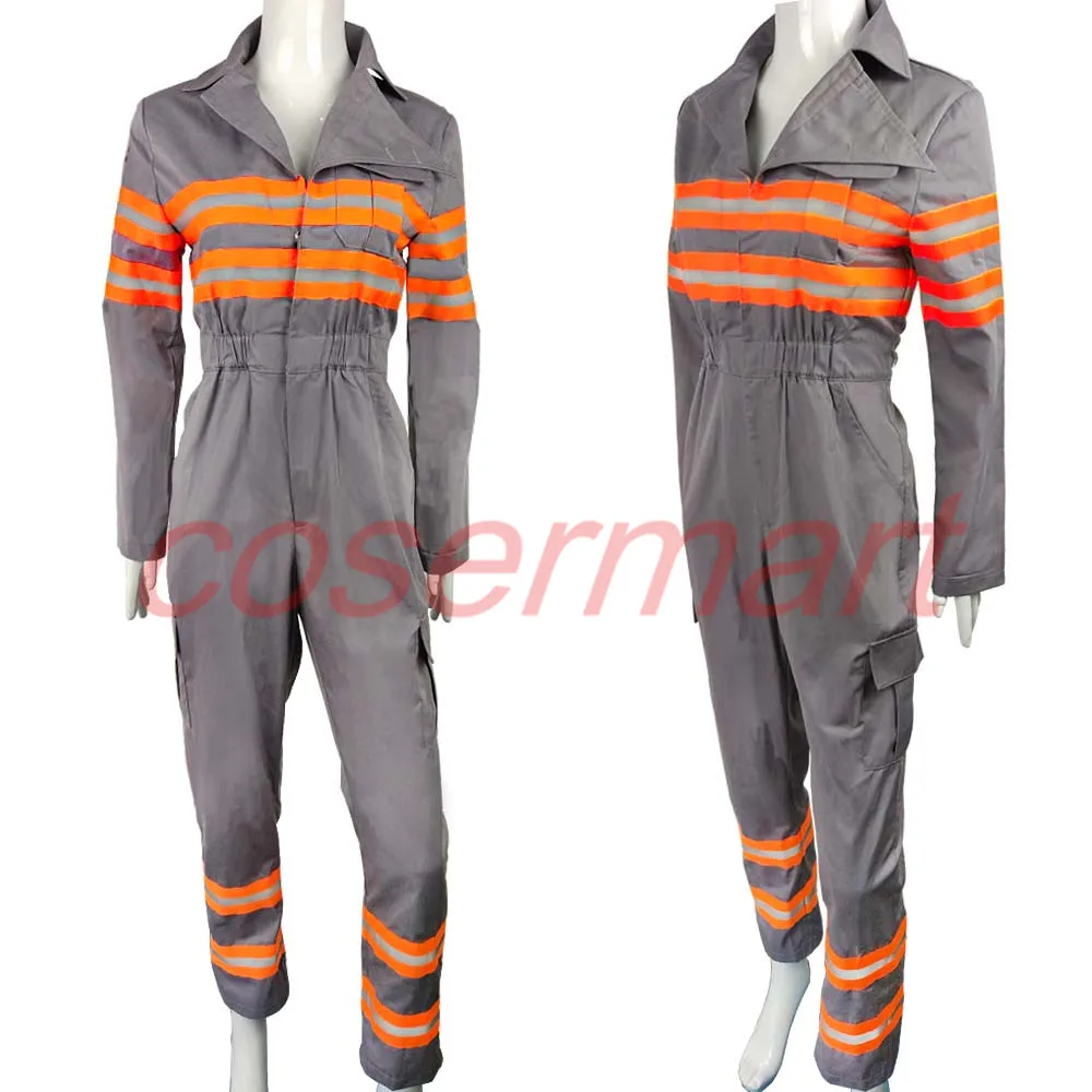 

New Ghostbusters Team Uniform Irene Gilbert Jumpsuit Adult Cosplay Costume For Halloween Party