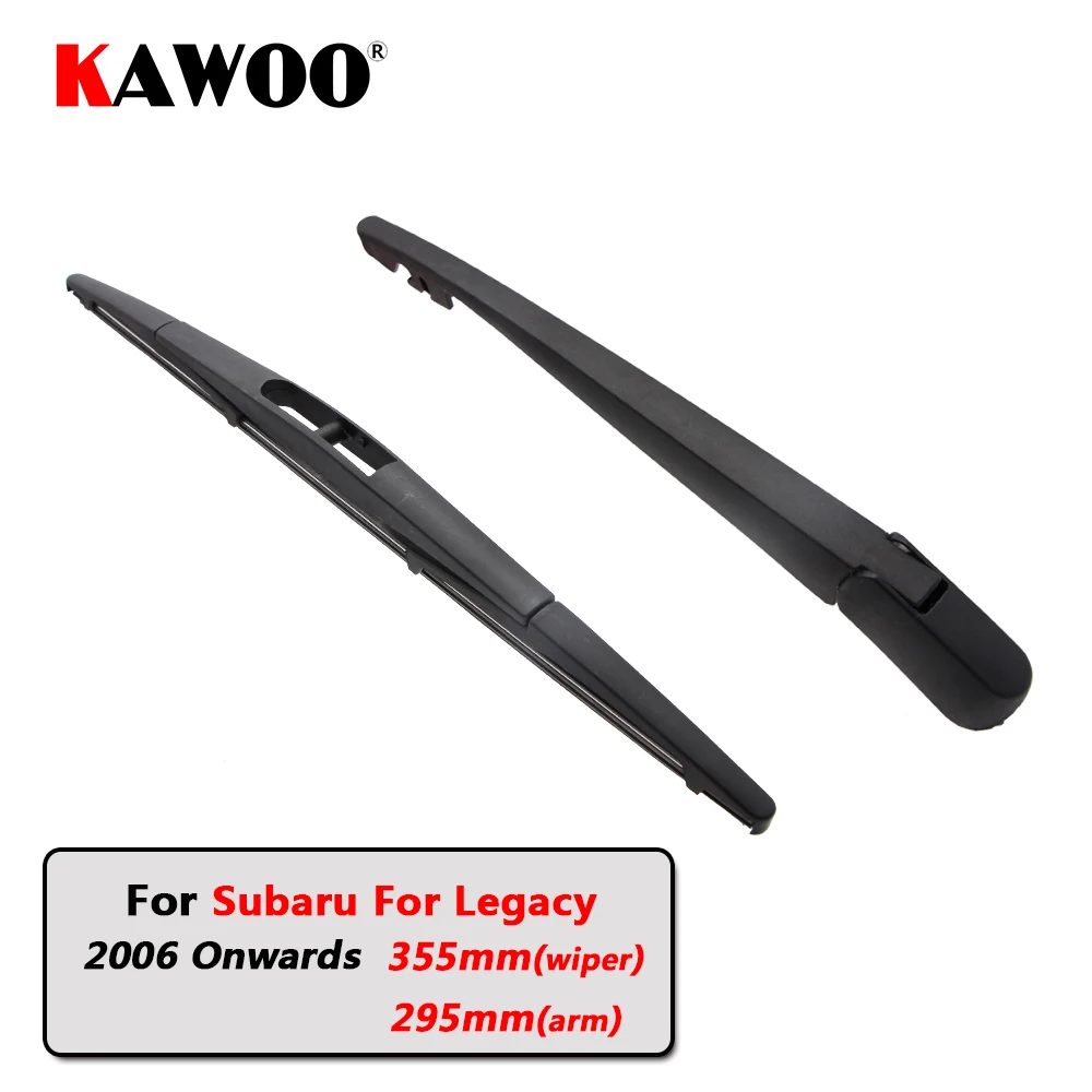 Buy KAWOO Car Rear Wiper Blades Back Window Wipers Arm