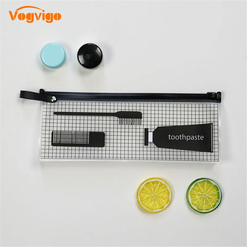 

Vogvigo New Transparent Cosmetic Bag Waterproof Pouch Organizer Makeup Bags Women Travel Toiletry Case Accessories Bulk Supplies