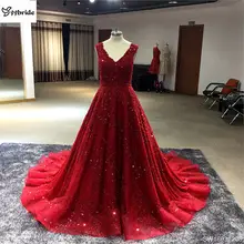 Hot Selling Long Crystal Customized Evening Dress Beads Crystal Chiffon Prom Dress Party Gown For Women