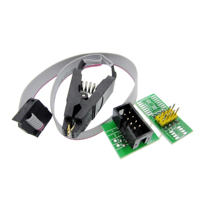Обновленная версия тестовый зажим SOIC8 SOP8 для EEPROM 93CXX / 25CXX/24CXX встроенное