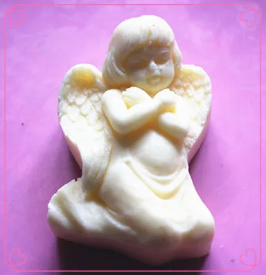 

FM377 Angel silicone cake mould soap chocolate mould the clay mould of the kitchen