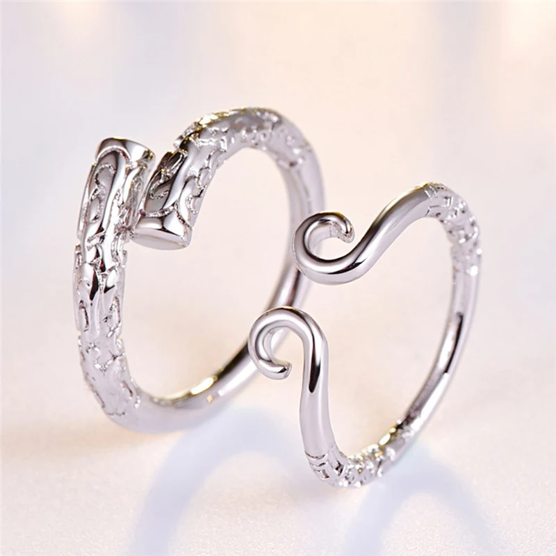 

the Incantation of the Golden Hoop ring ,Wedding Ring, Engagement Ring 2pcs/pair
