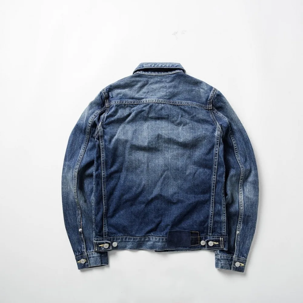 Flash Sale Read Description! Asian size cotton denim jacket casual long sleeve washed denim coat