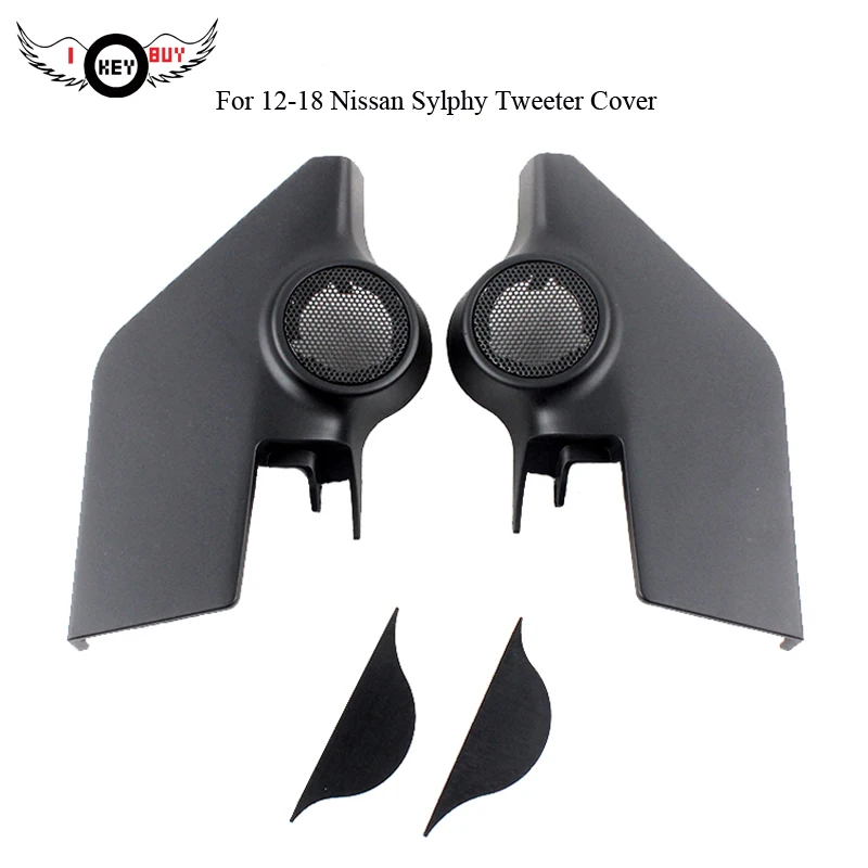 

2PCS Car Tweeter Refitting Speaker Boxes for 12-18 Nissan Sylphy Triangle Head Car Tweeter Speaker Refit Car Refit