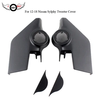 

2PCS Car Tweeter Refitting Speaker Boxes for 12-18 Nissan Sylphy Triangle Head Car Tweeter Speaker Refit Car Refit