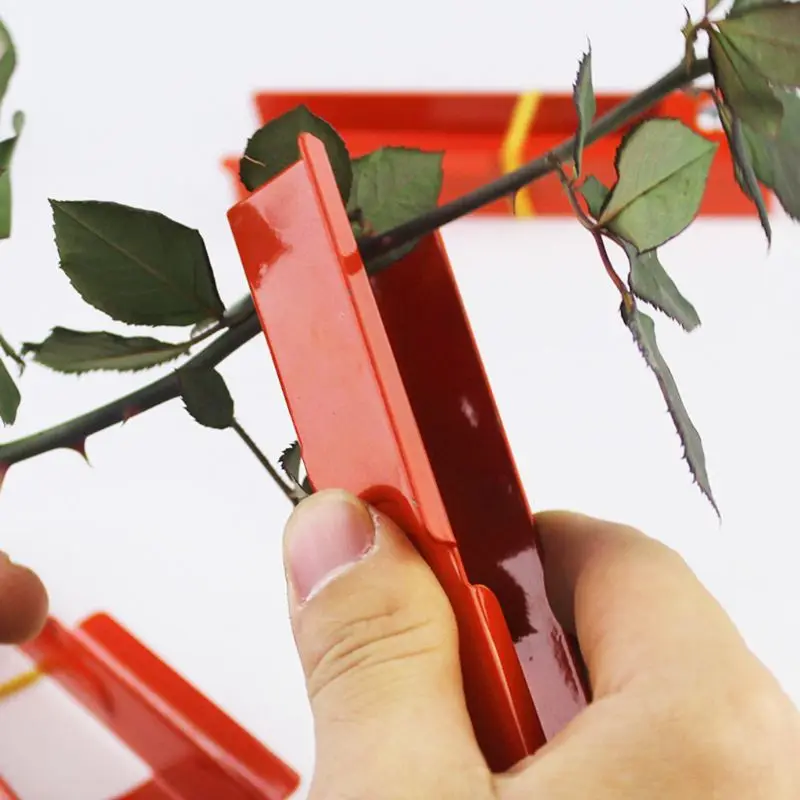 

DIY Cut Tool Florist Metal Gardon Flower Rose Thorn Stem Leaf Stripper Rose Plier Removing Burrs Garden Tool