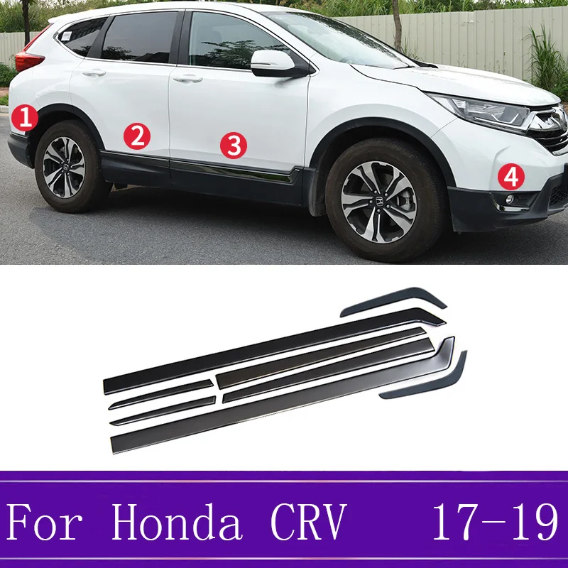 Stainless steel steering wheel Cover trims for 2017 2018 Honda CRV Accessories