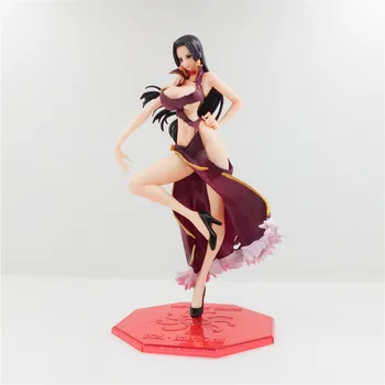 

24 CM ONE PIECE The Snake Ji Boa Hancock War Damage Pirates Female Emperor PVC Anime Sexy Figures Collectible Model Toy BOX Q619