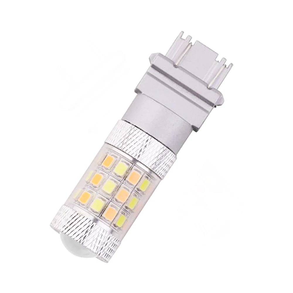 YSY двойной цвет 1157 Bay15d P21/5 Вт 3517 7443 8 Автомобильный светодиодный DRL стоп сигнал для