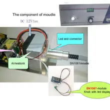 Простой светодиодный освещение эндоскопа Модуль вход полное напряжение AC110-220v.phlatlight США светодиодный контроллер konb и светодиодный display-SN1067