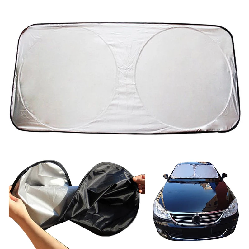 

Foldable Extra Large Sunshade Truck Car SUV Windshield Front Rear Window Film Cover Sun Visor Block Covers Car Styling Protector