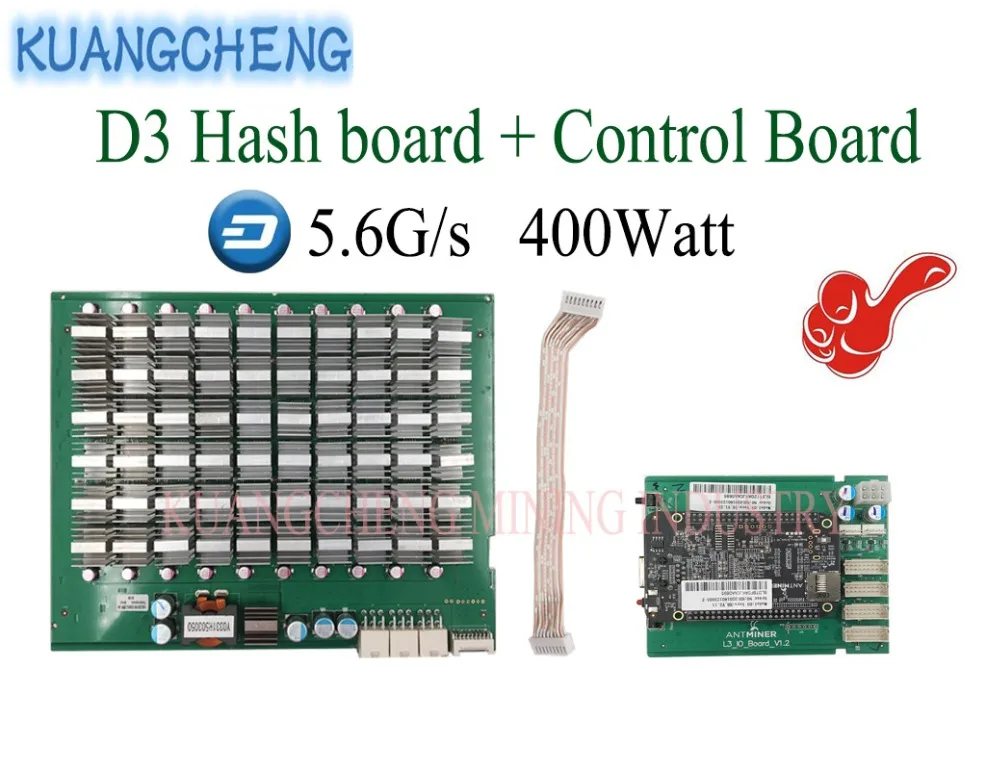

Antminer D3 Control Board Include IO Board And BB Board and hash board BITMAIN X11 For ANTMINER D3