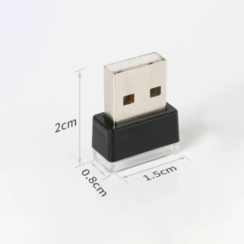 Беспроводной USB Гибкий неоновый окружающий светодиодный светильник USB атмосферный свет атмосферная лампа для интерьера автомобиля украшение интерьера