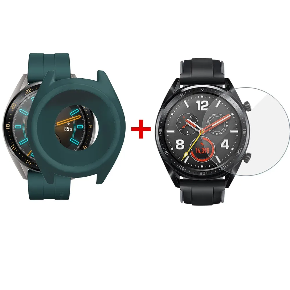 2pcs-For-Huawei-Watch-GT-Tempered-Glass-Screen-Protector-Protective-Film-Guard-Anti-Explosion-Anti-shatter_副本