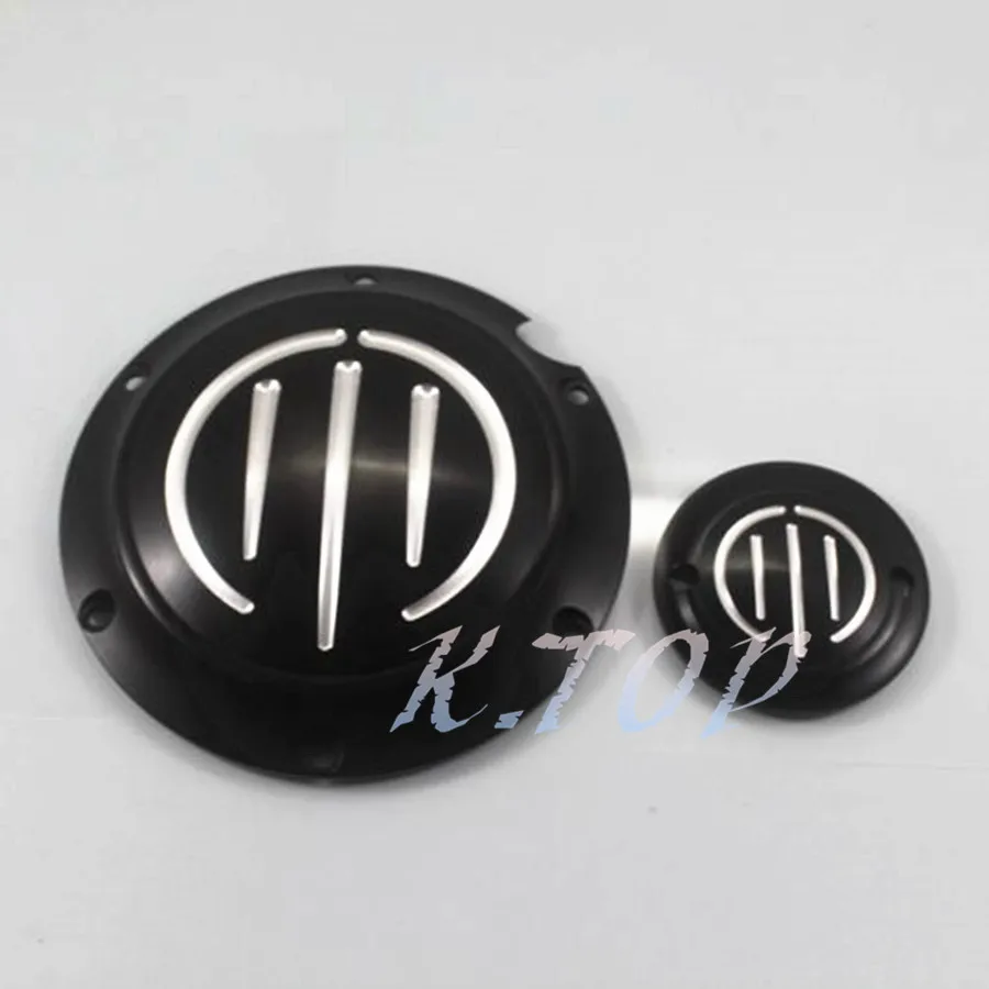 Motorcycle CNC Billet Aluminum Derby Timing Timer Cover For Harley