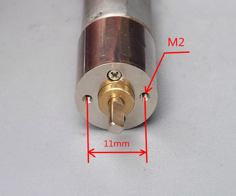 16mm 12V 15RPM Torque Gear Box Motor New
