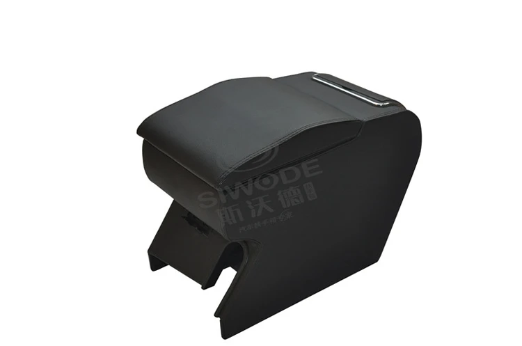 Особый подлокотник для Kia Soul Free punch Выдвижная крышка Роскошная ручная коробка скрытые чашки с USB питания в деревянной и leate