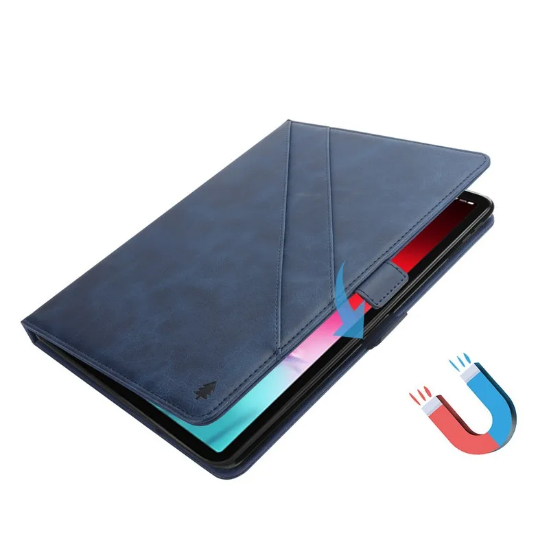 Для iPad Pro 12 9 2018 чехол искусственная кожа задняя подставка Магнитный флип для