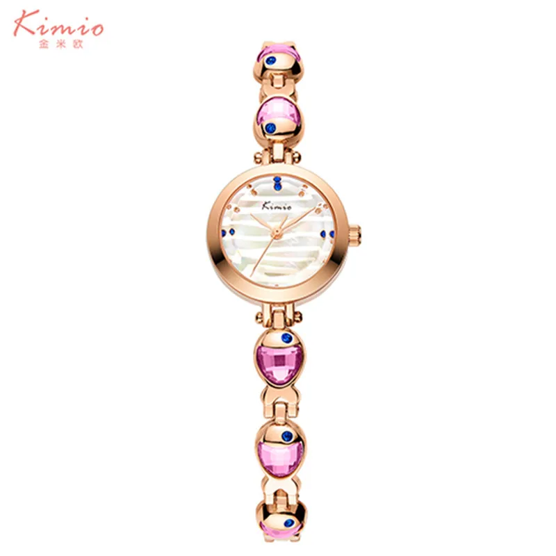 

2018 new listing Kimio genuine high-end luxury watch casual waterproof watch hot ladies watch relogio feminino