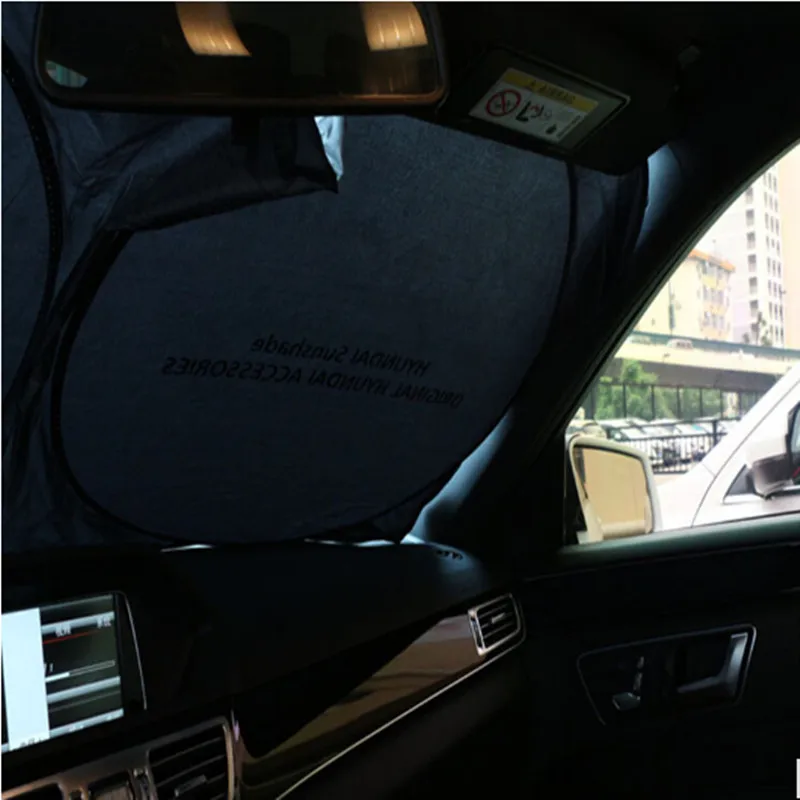  1x Car Sunshade Front For Mitsubishi Asx Lancer 10 9 Outlander 2013 Pajero Sport L200 Expo Eclipse 