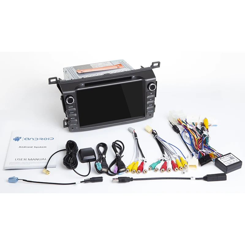 Top PX5 7" Octa Core 4+64G IPS SCREEN Android 9 Car GPS For Toyota RAV4 2013-2018 DVD PLAYER multimedia navigation RADIO,BT 4G,WIFI 5