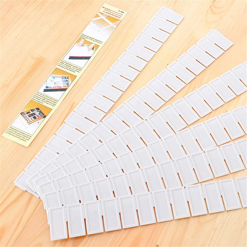 

6X Separators Clapboard Drawer Divider Partition Storage Organiser Wardrobe Set