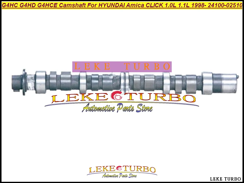 G4HC G4HD G4HCE Engine Camshaft For HYUNDAI Amica CLICK 999cc 1086cc 1.0L 1.1L 1998- 24100-02510