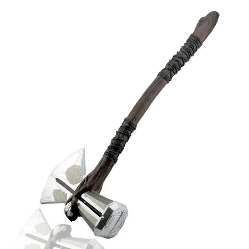 1:1 Movie Role Thor Axe Hammer 73cm Cosplay Weapons Playing Thor Thunder Hammer Axe Stormbreaker