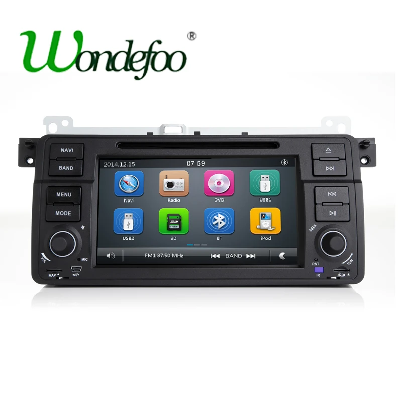 

Car DVD player for BMW E46 M3 Rover 3 Series with Radio DVD GPS multimedia stereo navigation capacitance screen Audio STW