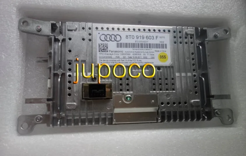 

Brand new Matsushita Actomotive TPO display 8T0 919 603F LCD screen for Q5 A4L A5 MINI Car audio systmes
