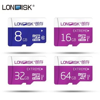 

Londisk Micro SD Card 8GB 16GB 32GB 64GB Class10 UHS-1 Memory Card Flash Memory Card Microsd TF Card for Smartphone Pad Camera