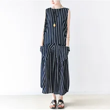 2016 Summer Hot Sale Women Two Piece Set Casual Stripe Cotton Women Set Plus Size Women
